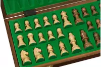 Szachy Turniejowe Timeless (German Knight) Staunton Gold nr 6